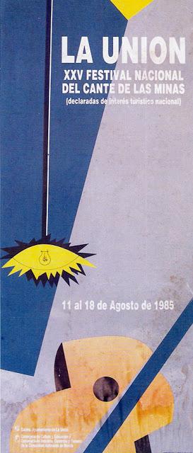 Cartel del Cante de las Minas de 1985