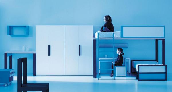 Lagrama - nuevo catálogo Life Box de mueble juvenil feria milan 2013 - creyesnavarro -cama elevada con escritorio y armario - 8