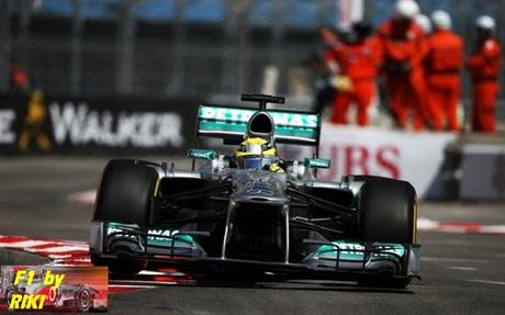 RESUMEN DE LA POLE POSITION AL GP DE MONACO 2013 - MERCEDES ESTA INTRATABLE