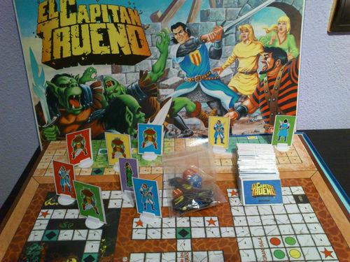 JUEGOS DE MESA MÍTICOS: EL CAPITÁN TRUENO