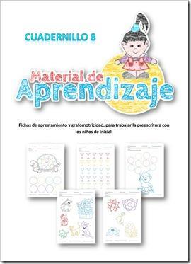 Cuadernillo preescolar portada 8 Cuadernillo preescolar 8
