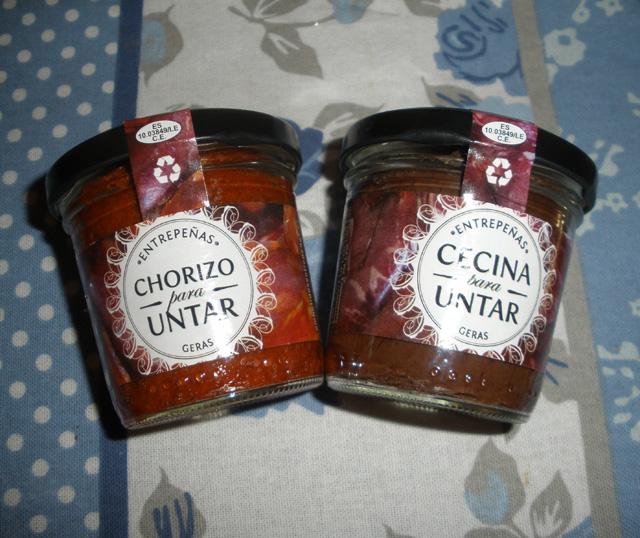 Tostas de Cecina y Chorizo para Untar con Huevos de Codorniz