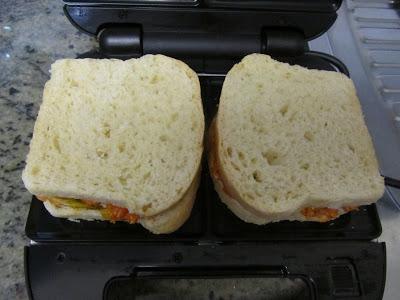 Sandwich vegetal de atún