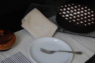 TARTA BIZCOCHO DE REMOLACHA Y CHOCOLATE