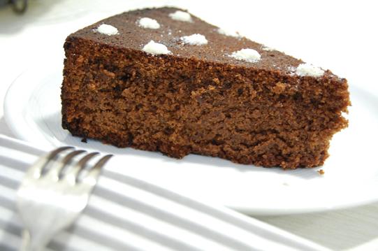 TARTA BIZCOCHO DE REMOLACHA Y CHOCOLATE