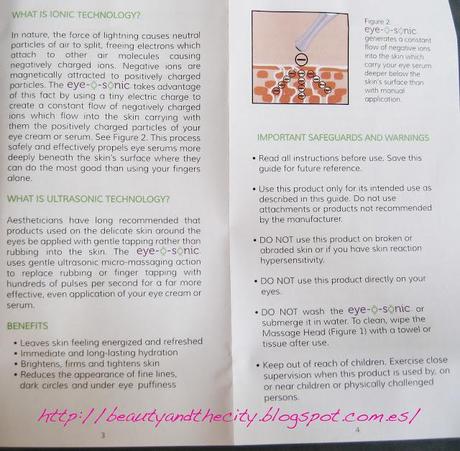 Eye-O-Sonic de Michael Todd True Organics - Review