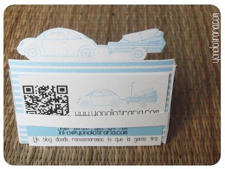 Tarjeteros de papel listos para imprimir