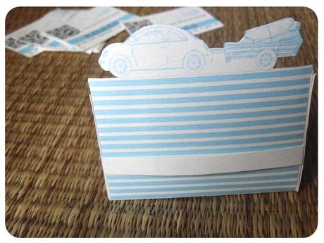 Tarjeteros de papel listos para imprimir