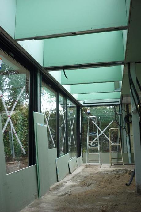 A-cero diseña el porche para una vivienda al norte de Madrid