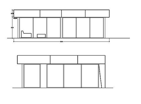 A-cero diseña el porche para una vivienda al norte de Madrid