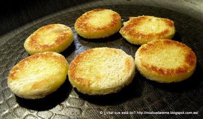 Pincho de morcilla y queso cabra