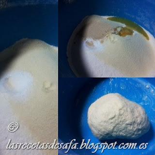 BATBUT (Pan marroquí) RELLENO DE VERDURAS Y CARNE