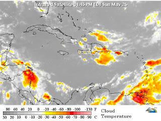 Seguirán las lluvias sobre Suroeste dominicano.