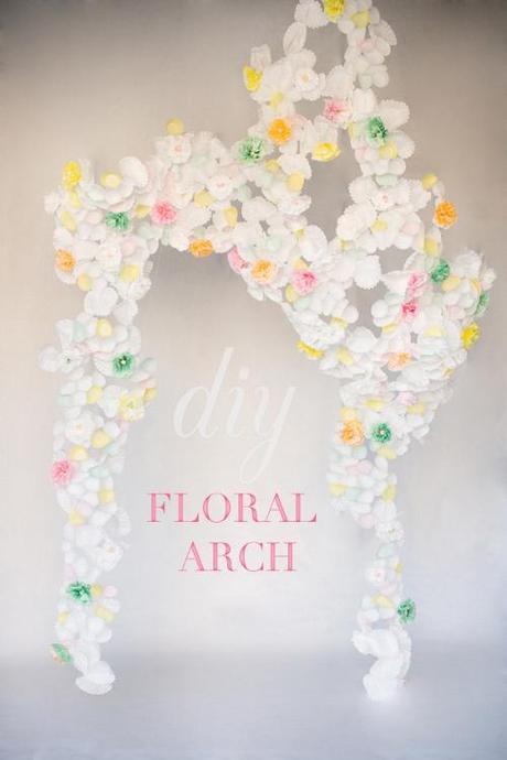 Tutorial: Arcon con flores de papel