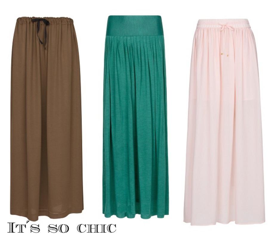 Faldas largas, los colores que mejor sientas - Paperblog