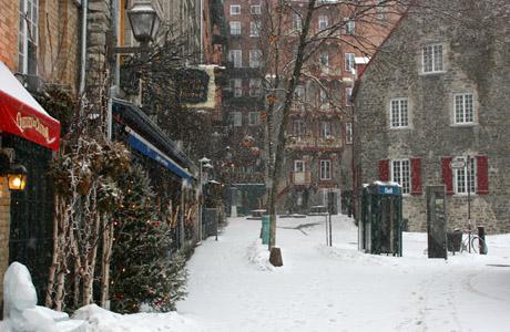 Paseando por Vieux Quebec