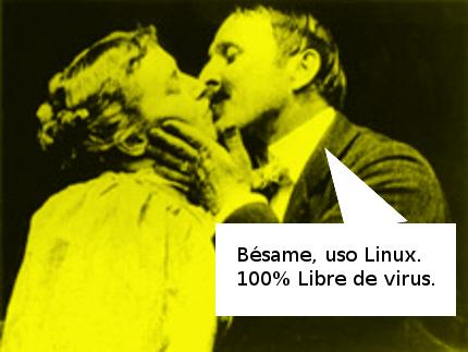 Bésame, uso Linux.