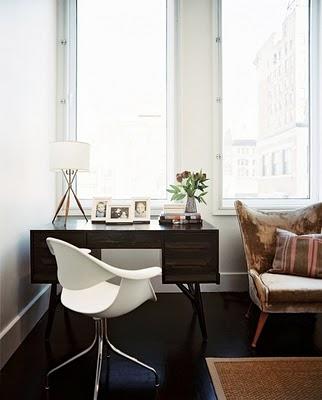 10 escritorios elegantes: trabajando en casa con estilo