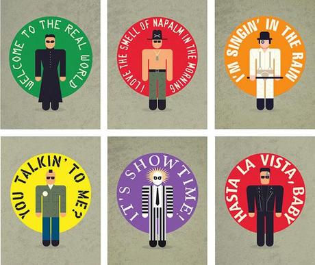 Ilustraciones de películas de Goenetix