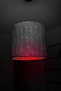 Antes y Después de la lámpara/cesta de Javi