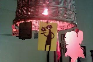 Antes y Después de la lámpara/cesta de Javi