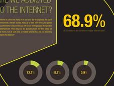 ¿Somos adictos internet? infografía