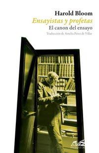 Harold Bloom. El canon del ensayo