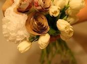 ramo flores hecho papel