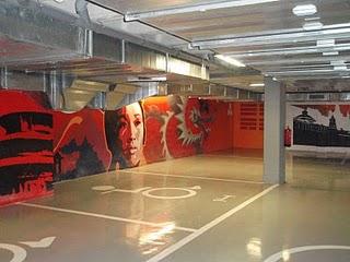 Graffiti en el parking