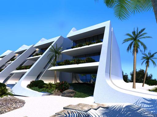 A-cero diseña un complejo hotelero de más de 200 apartamentos en Sanctri Petri (Cádiz)