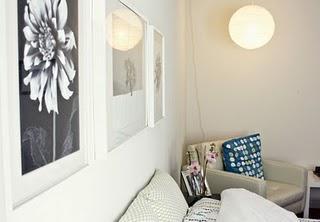 Inspírate! cuadros en la pared del cabecero