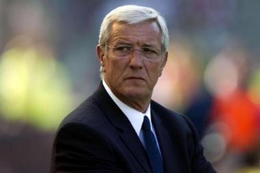MEX FRIEND LIPPI SOCCER/FUTBOL SELECCION NACIONAL DE MEXICO AMISTOSO DURA PRUEBA, EL CAMPEON ITALIA VS MEXICO Action photo of coach Marcello Lippi of Italy, during friendly game Brussels, Belgica./Foto de accion de MarceLlo Lippi de Italia, durante juego amistoso de Bruselas, Belgica. 03 June 2010 MEXSPORT/DAVID LEAH Photo via Newscom