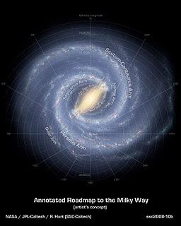 Veloz estrella apunta a una Vía Láctea más masiva