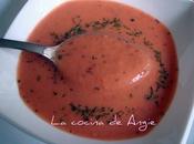 Gazpacho fresas