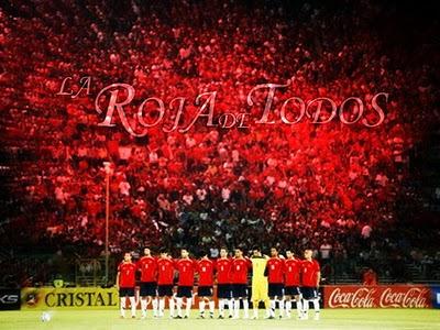 Fuerza Chile em Mundial contra España