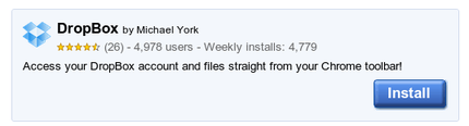 [Extensión] DropBox en Chromium