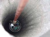 telescopio debajo hielo antártico