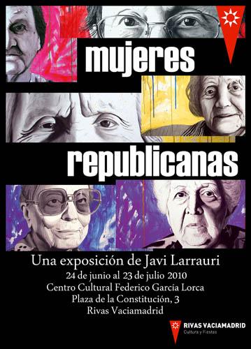 Se inaugura la exposición de Javi Larrauri Mujeres Republicanas