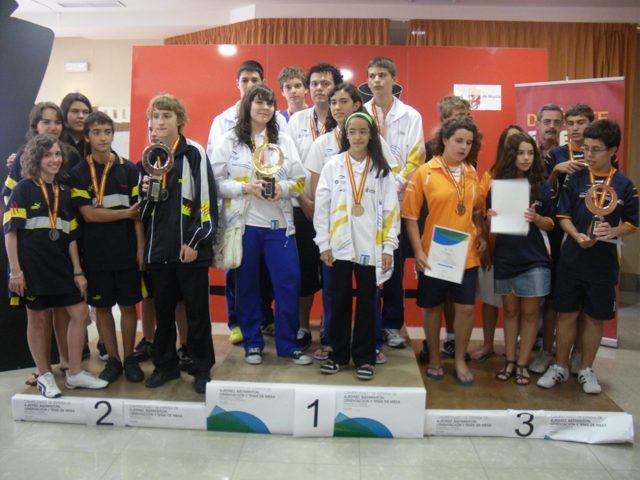 Canarias(infantil) y Andalucia(cadete)Campeones de España de Ajedrez por Selecciones Autonómicas 2010