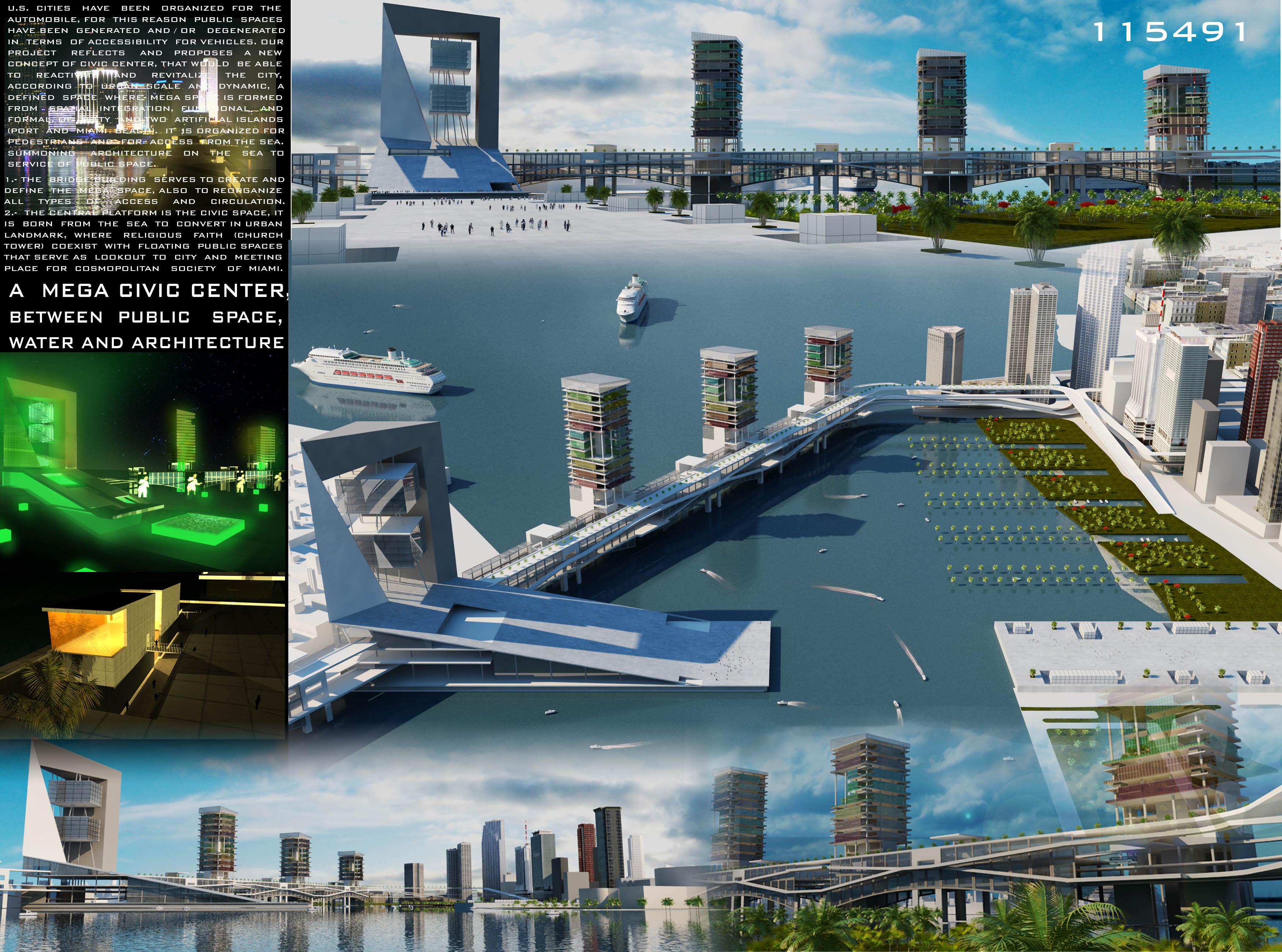 CONCURSO URBANO   CENTRO CÍVICO MIAMI 2010...