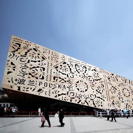 Pabellón de Polonia para la Expo Shanghai 2010 por  ...