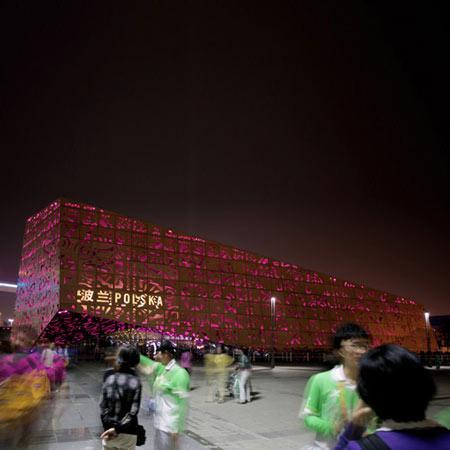 Pabellón de Polonia para la Expo Shanghai 2010 por  ...