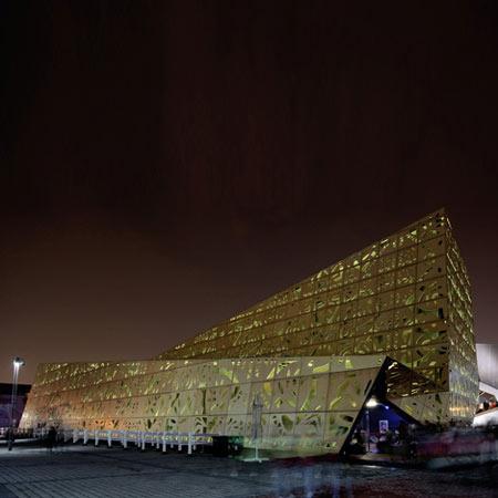 Pabellón de Polonia para la Expo Shanghai 2010 por  ...