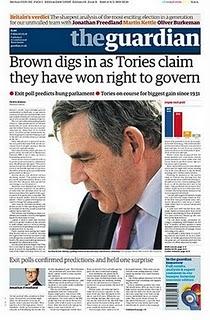 La historia votará por Gordon Brown.