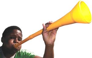 Cómo funciona una vuvuzela