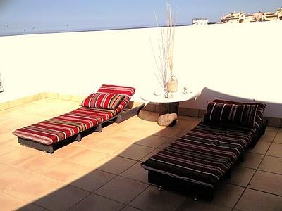 La terraza chill out de palets de maite