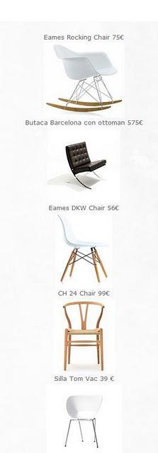 Los elegidos: sillas clásicas del diseño al mejor precio Los elegidos: sillas clásicas del diseño al mejor precio