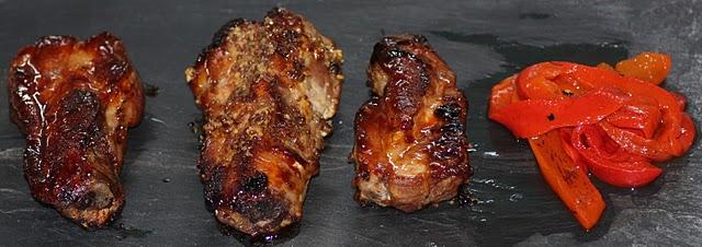 Costillas de Cerdo tres salsas