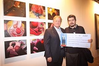 Manuel Mathar es el ganador del concurso Arcos Dorados de Pintura Latinoamericana  I  Edición
