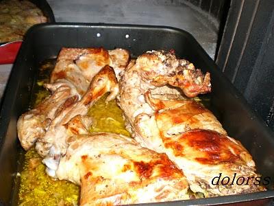 CABRITO A LA MOSTAZA (Horno de leña)